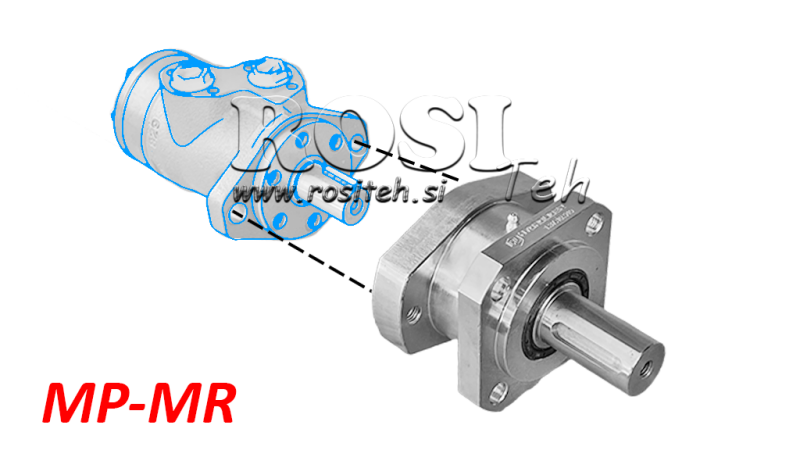 LAGERFLENS FOR HYDRAULIKKMOTOR MP-MR
