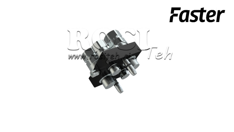 ZŁĄCZE MULTI-FASTER 4DROŻNE BSP 2×1/2 2×3/4 CZĘŚĆ RUCHOMA