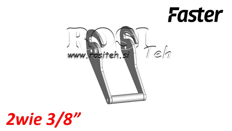 HENDEL FOR MULTI-FASTER 2VEIS 3/8 FAST DEL