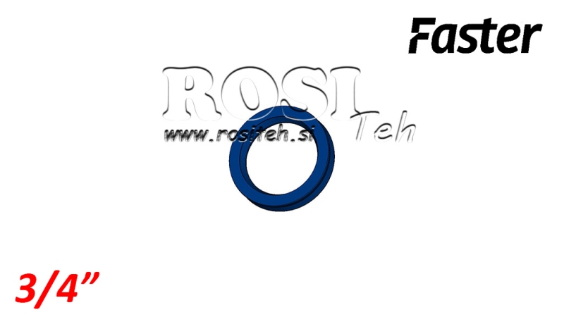 PAKNING FOR MULTI-FASTER KOBLING 3/4 MOBIL DEL