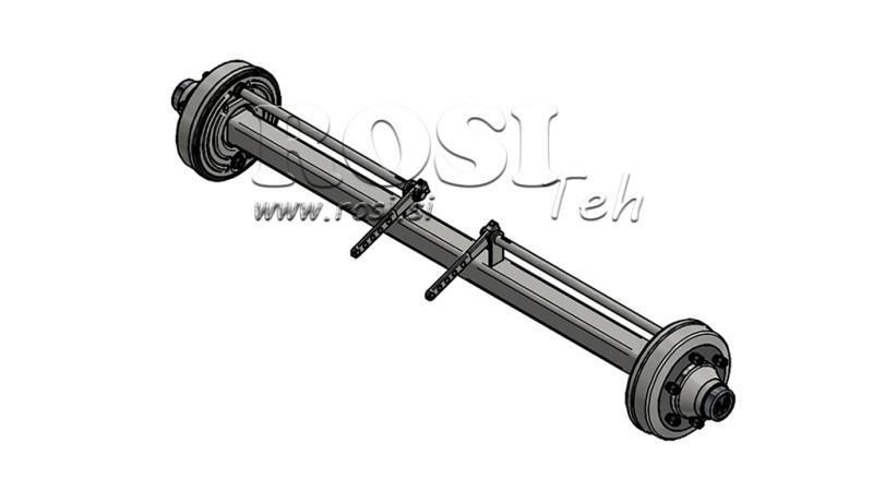 AXA PENTRU REMORCA 7200 kg CU FRÂNE (1800 mm)