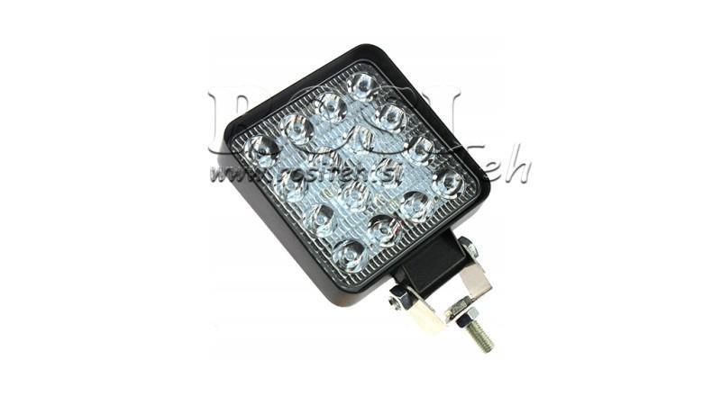 LED PRACOVNÍ SVĚTLO - SVĚTLO 16 LED 48W 12V-24V