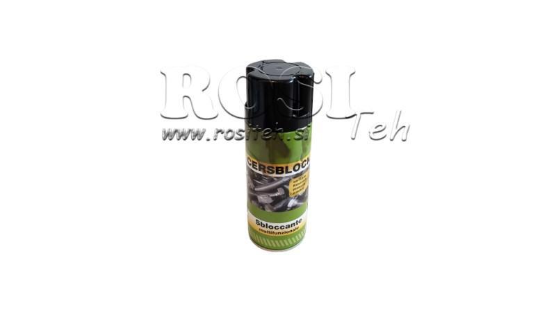 LUBRIFIANT PENTRU DEZVOLTAREA FILETELOR RUGINA ÎN SPRAY 400ml