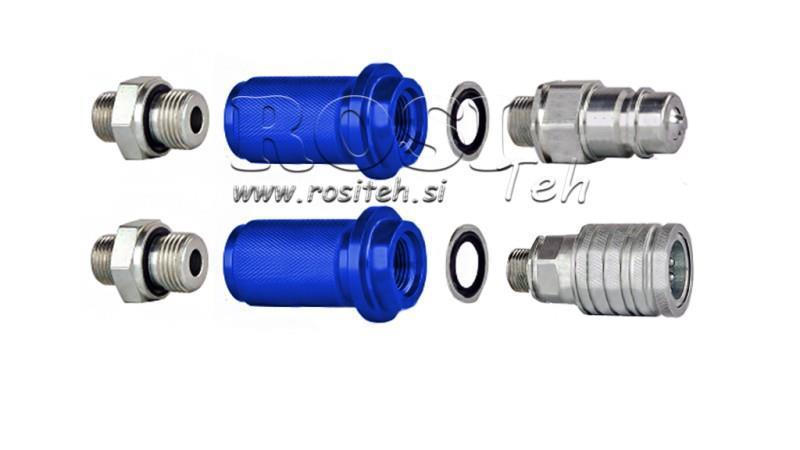 MÂNER DE MARCARE A CONECTĂRII RAPIDE M22-1/2 ALBASTRU