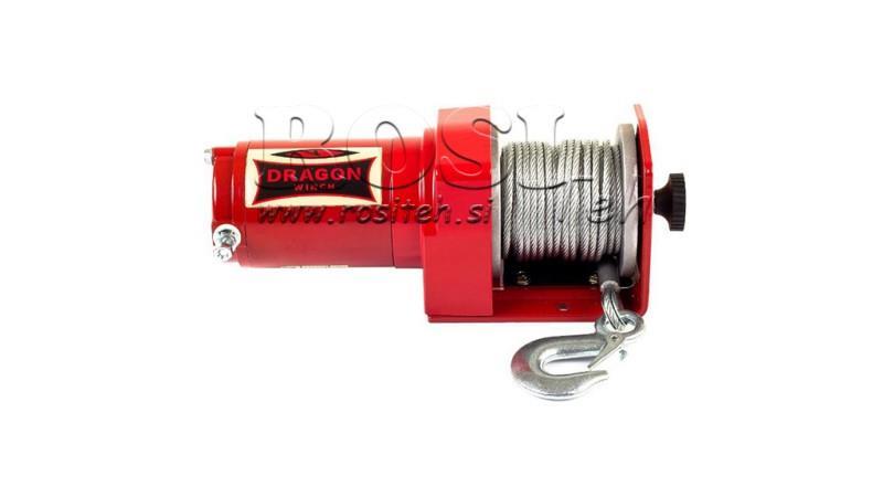 WINCH ELECTRIC 12 V DWM 2000 ST - 907 kg