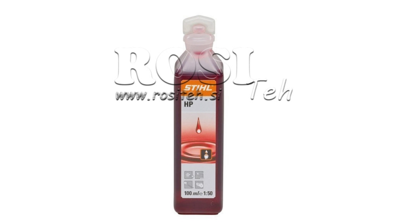 ULEI STIHL HP 2T 1:50 ROȘU, 100ml