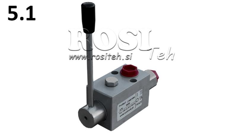 REGULATOR DE PRESIUNE A FRÂNELOR BPA-M HIDRAULIC PENTRU REGLARE DISCRETĂ 206120