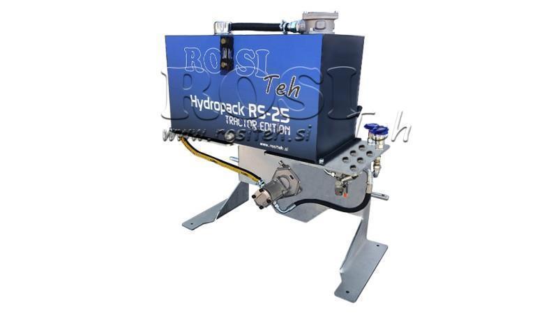 AGREGAT HIDRAULIC PENTRU TRACTOR CU O CAPACITATE DE 100lit DEBIT 53lit/min 1XP80