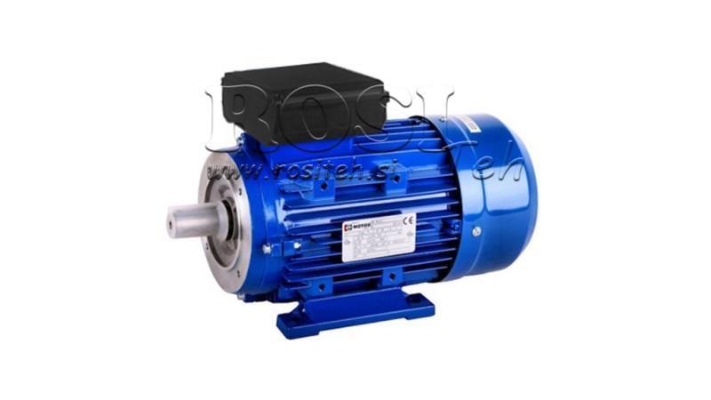 0.75kW-ЕЛЕКТРИЧЕСКИ МОТОР MYT 80 1-2_2760rpm 1Фаза крачна фланца-B14