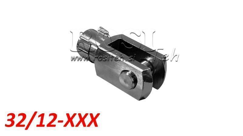 CI MONTÁŽ PRO PNEUMATICKÝ CYLINDR PCAS 32/12 (M10x1.25) KLIP