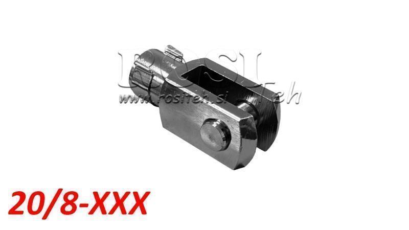 CI MONTARE PENTRU CILINDRU PNEUMATIC PCAI 20/8 (M8x1.25) CLIP