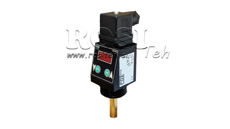 ТЕРМОСТАТ С ДИСПЛЕЙ XT51V 0-100°C l-50mm