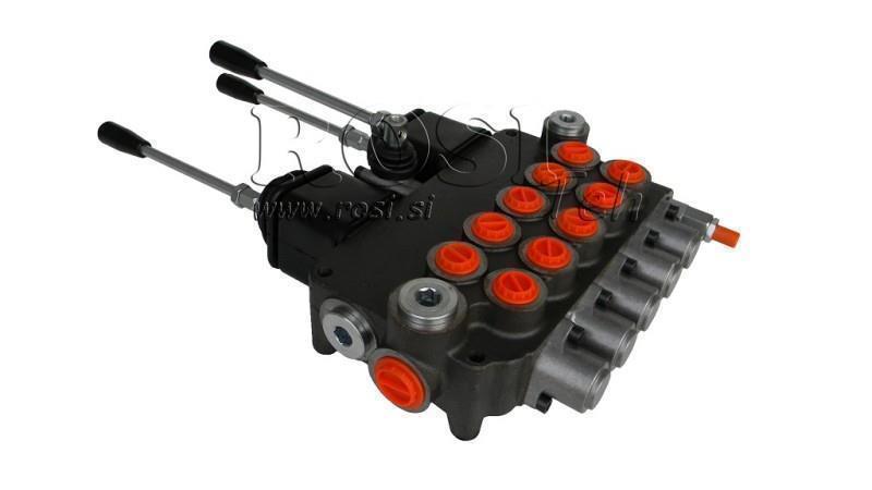 VALVĂ HID. 5xP80   2x JOYSTICK