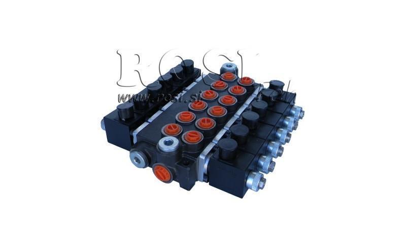 VALVĂ HIDRAULICĂ 6xZ50 12V DC