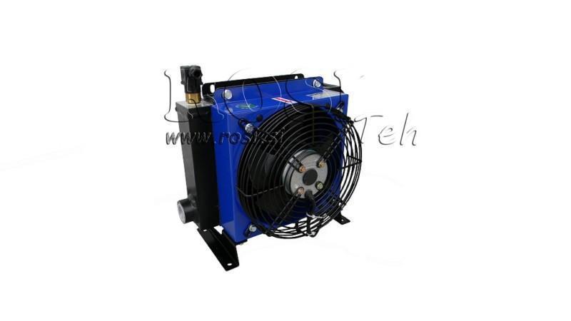 ОХЛАДИТЕЛ ЗА МАСЛО AC 230V HY01601 20-80 ЛИТРА