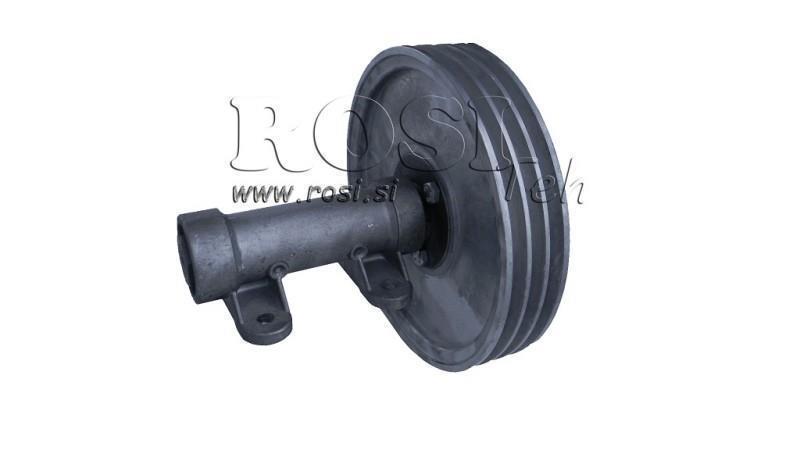 AXA CARDAN PENTRU FERONIERĂ CIRCULARĂ CU PULLEY 270mm