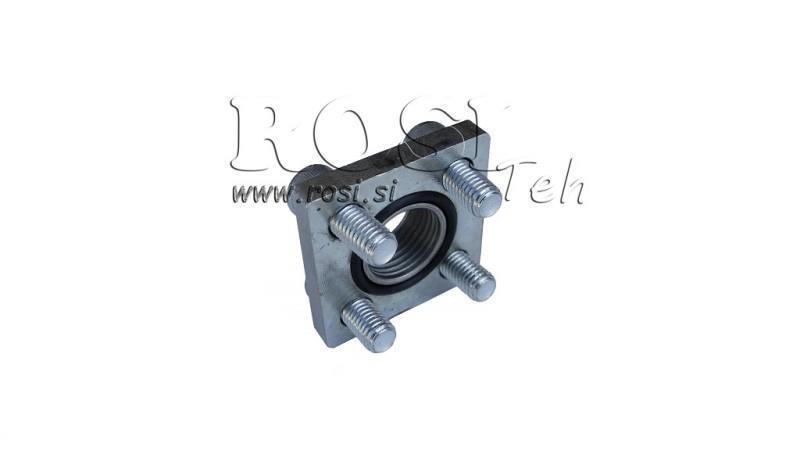 CONECTOR DE ȚEAVĂ 1/2 - FLANȘĂ DREAPTĂ fi 40