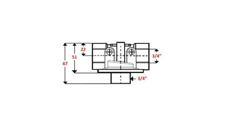 CARCASĂ PENTRU FILTRU DE SUCȚIE 3/4