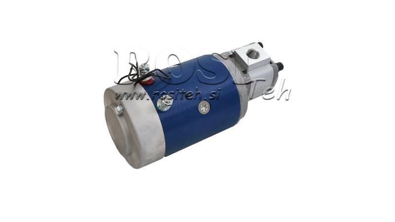 ASAMBLARE POMPĂ HIDRAULICĂ GR.1 MOTOR ELECTRIC 12V
