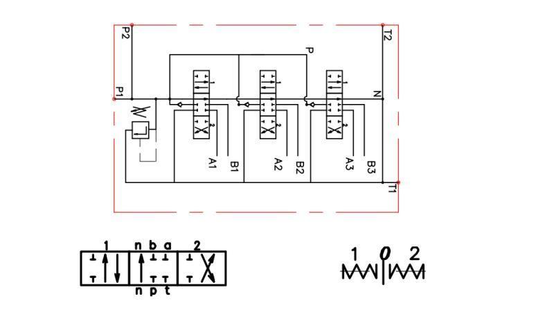 VALVA HIDRAULICA 3xPC70