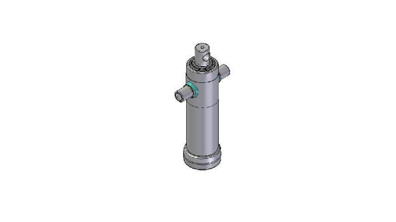 3035F -CILINDRU TELESCOPIC STANDARD/GAURĂ 3 ETAPE CUSCĂ 1043 DIAMETRU 112