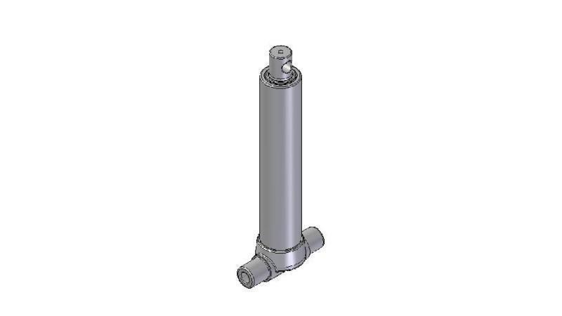 2524F -CILINDRU TELESCOPIC INFERIOR – GAURĂ 2 ETAPE CĂLĂTORIE 795 DIAMETRU 80
