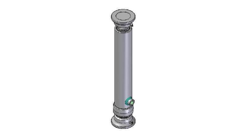 2724S -CILINDRU TELESCOPIC BILĂ – BILĂ 2 TREPTE CĂLĂTORIE 795 FI 80