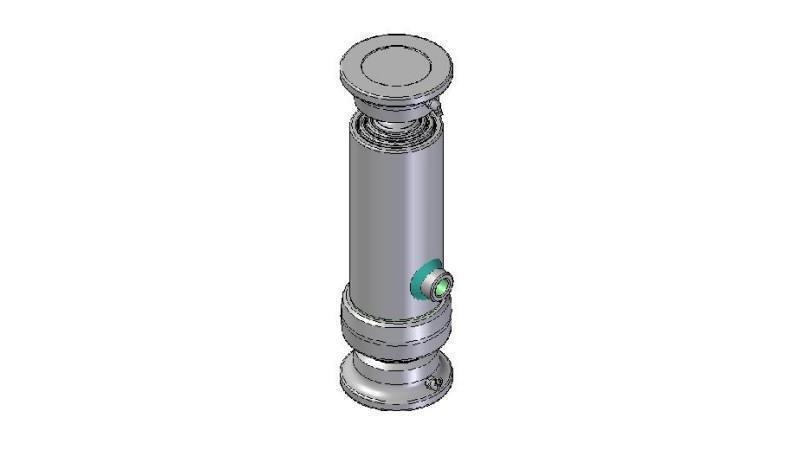 2731S -CILINDRU TELESCOPIC BILĂ – BILĂ 3 TREPTE CĂLĂTORIE 500 FI 95