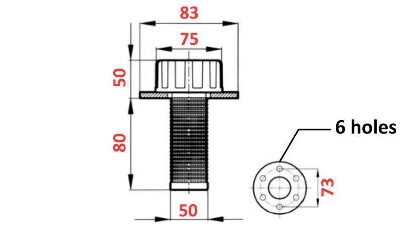 HYDRAULICKÝ FILTR NA PLNĚNÍ VELKÝ