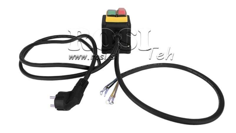 ЩЕКЕР С КАБЕЛ ON/OFF 1 ФАЗА (3ПОЛЮСЕН) 230V