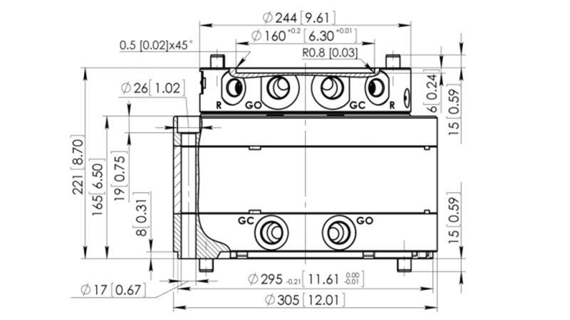ХИДРАВЛИЧЕН РОТАТОР CPR9-01 33000-9000 KG