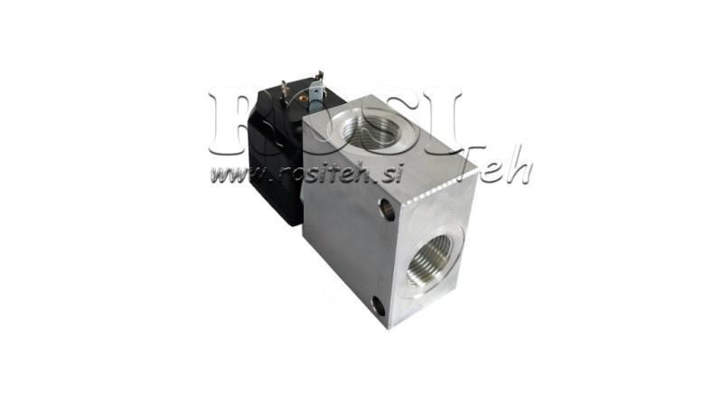 ДВУПЪТНА ВАЛВ 3/8 (NC) 24V - 40литра