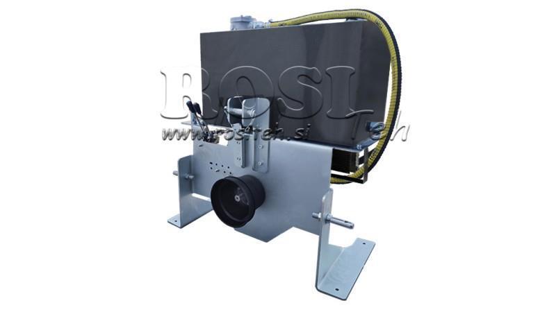 TRACTOR HIDRAULIC AGREGAT CAPACITATE 100lit DEFLUENT 53lit/min 2XP80 - CU RĂCITOR DE ULEI