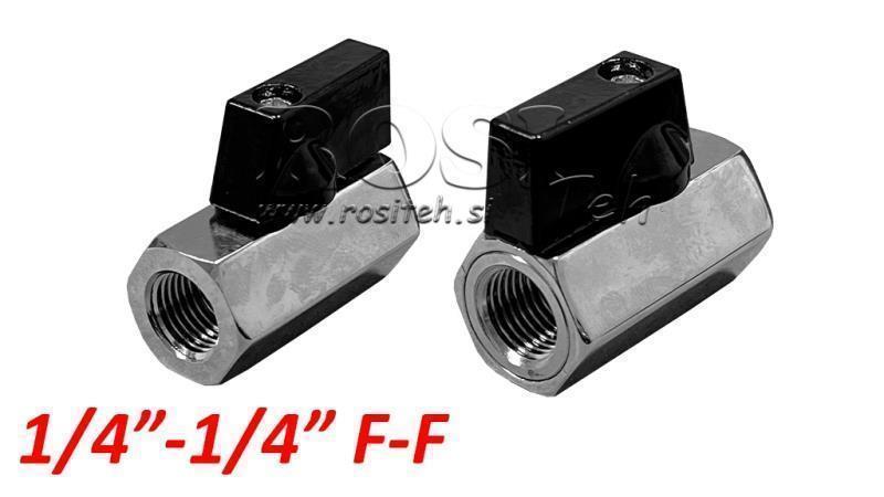 VANĂ CU BOL PNEUMATICĂ VP-PIPE 014-014 F-F