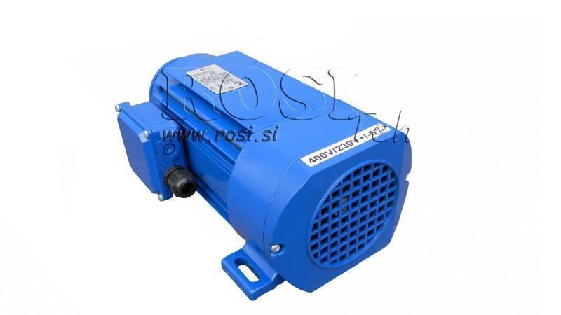 ЕЛЕКТРИЧЕСКИ МОТОР КРЪГЛИ 400V-1.5kW-2750rpm MSC 58 1-2