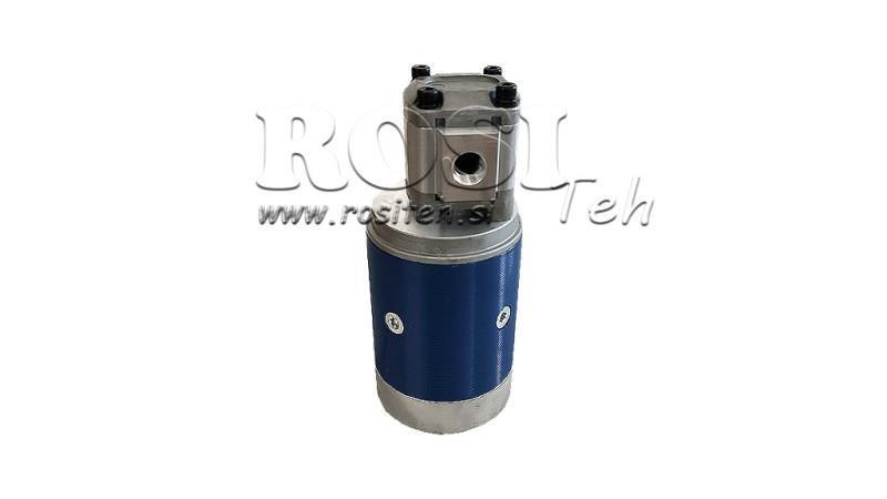 ASAMBLARE POMPĂ HIDRAULICĂ GR.1 MOTOR ELECTRIC 12V
