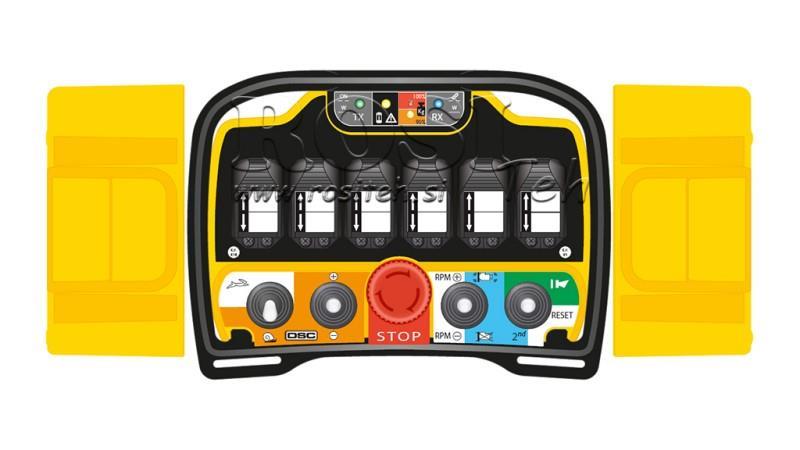 CONTROL REMOT RADIO -PROPORȚIONAL- ZEUS2 M6 10020 Plus