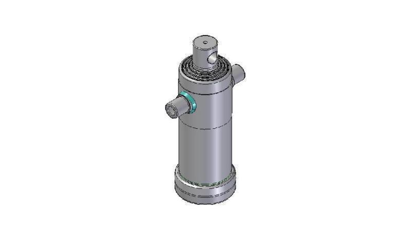 3044F -TELESCOPICKÝ CYLINDR STANDARD/DÍRA 4 STUPNĚ ZDVIH 1050 FI 124