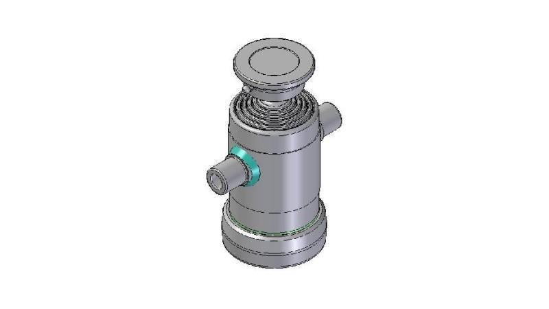 3050S -CILINDRU TELESCOPIC STANDARD/BOL 5 ETAPE CURS 690 DIAMETRU 124