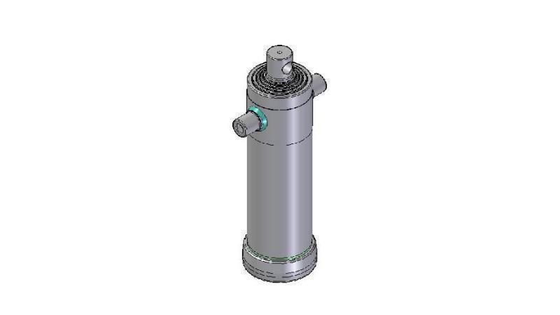 3055F -CILINDRU TELESCOPIC STANDARD/GAURĂ 5 ETAPE CUSCĂ 2130 FI 152