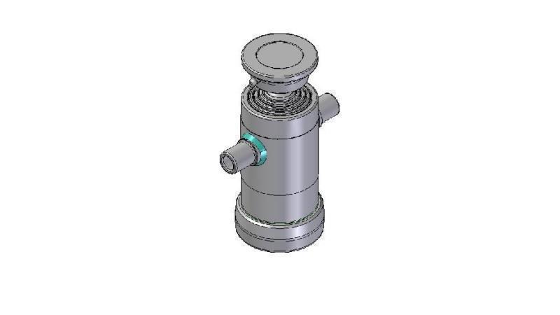 3061S -CILINDRU TELESCOPIC STANDARD/BOL 4 ETAPE CĂLĂTORIE 590 DIAMETRU 112