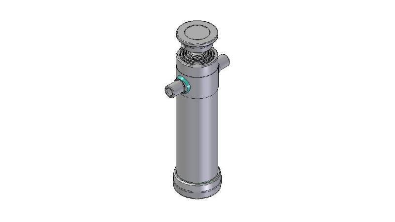 3067S -CILINDRU TELESCOPIC STANDARD/BOL 4 ETAPE CĂLĂTORIE 1390 DIAMETRU 112