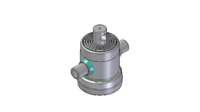 3090F -CILINDRU TELESCOPIC STANDARD/GAURĂ 5 ETAPE CURS 500 FI 124