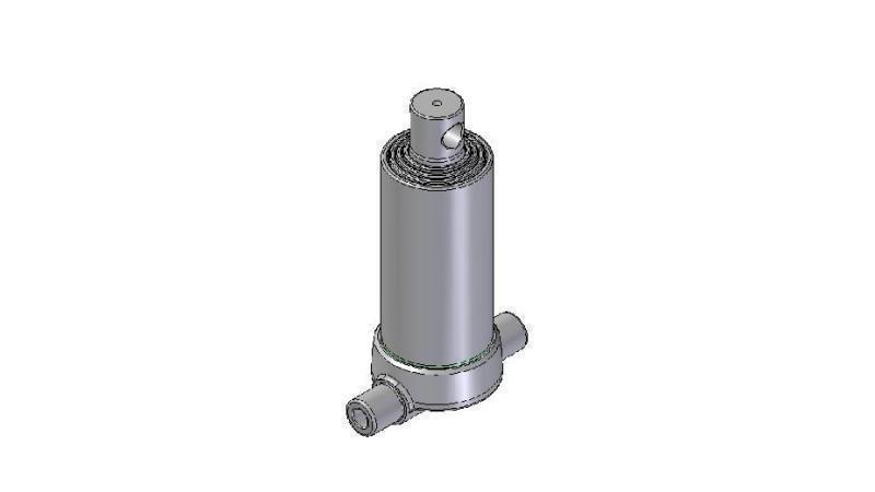 3542F -CILINDRU TELESCOPIC INFERIOR – GAURĂ 4 GRADE CUSCĂ 830 FI 124