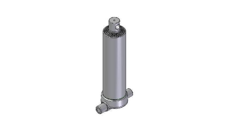 3547F -CILINDRU TELESCOPIC INFERIOR – ORIFICIU 4 GRADE CURSĂ 1510 FI 124