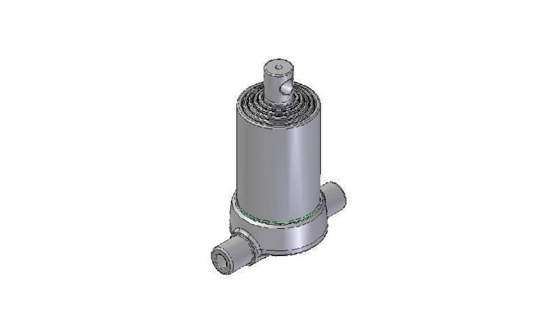 3550F -CILINDRU TELESCOPIC INFERIOR – GAURĂ 5 GRADE CUSCĂ 690 FI 124