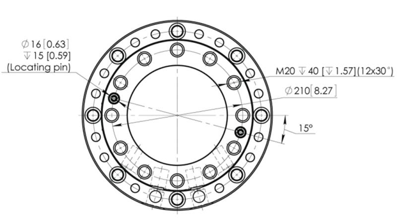 ХИДРАВЛИЧЕН РОТАТОР CPR9-01 33000-9000 KG