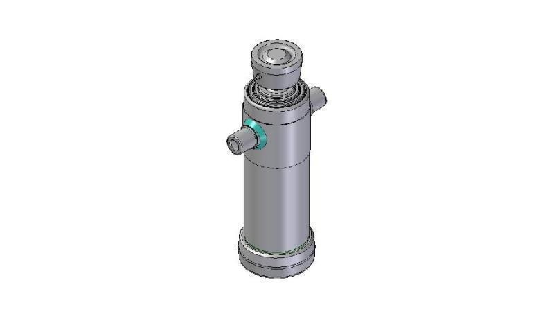 4034S -CILINDRU TELESCOPIC STANDARD/BALL 3 ETAPE CURS 1043 DIAMETRU 124