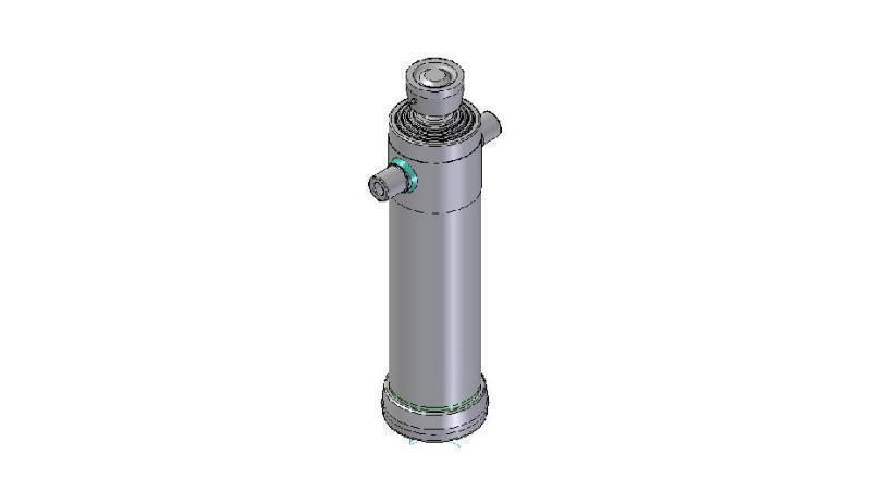 4040S -CILINDRU TELESCOPIC STANDARD/BALL 4 ETAPE CĂLĂTORIE 1980 DIAMETRU 152