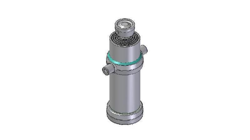 4051S -CILINDRU TELESCOPIC STANDARD/BALL 5 ETAPE CĂLĂTORIE 2120 DIAMETRU 170